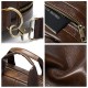 Genuine Leather Briefcase Laptop Shoulder Bag