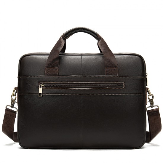 Mens Genuine Leather Briefcase