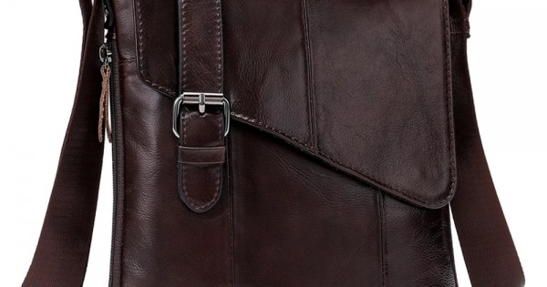 WESTAL 100% Genuine Leather Men's Bag ipad Flap Crossbody Bags Men Leather  Designer Bag Male Messenger Top-handle Bags for Men