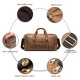 Genuine Leather Duffle Overnight Bag