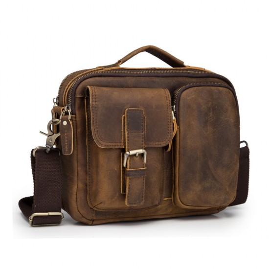 Mens Satchel Crossbody Shoulder Messenger Bag