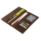 Long Mens Wallet Womens Clutch