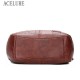 High Capcaity Soft PU Leather Vintage Tote